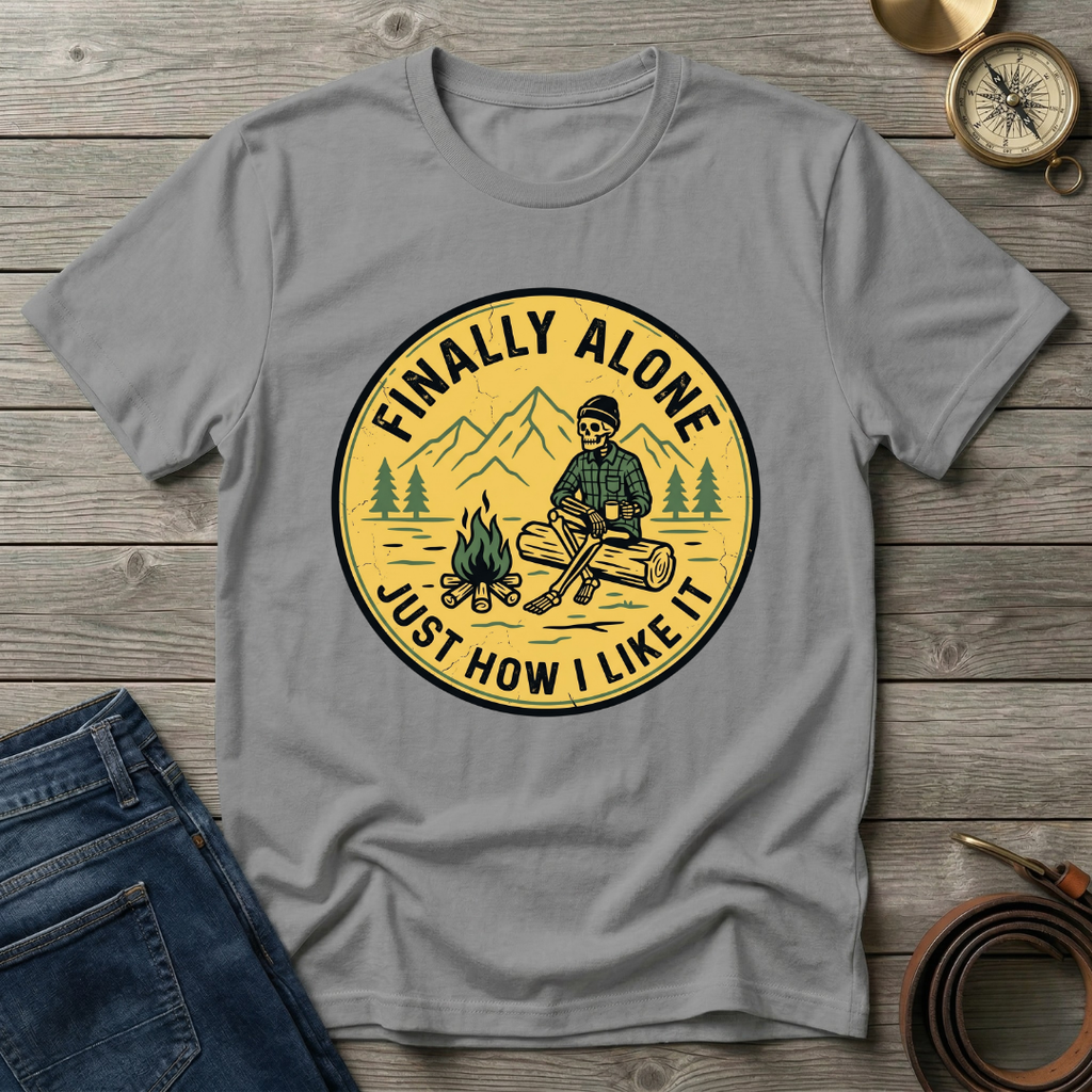 FINALLY ALONE T-SHIRT