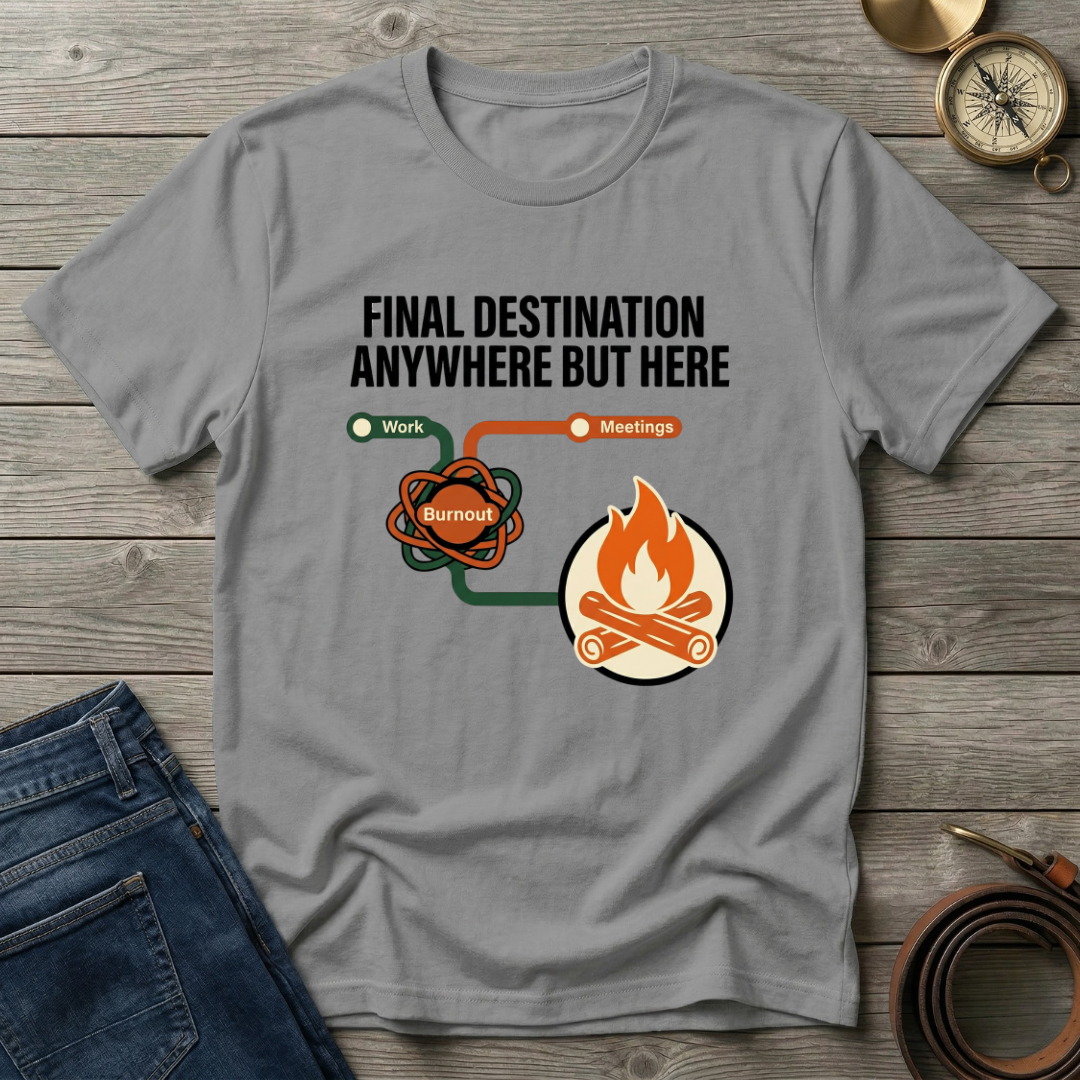 FINAL DESTINATION ANYWHERE BUT HERE T-SHIRT