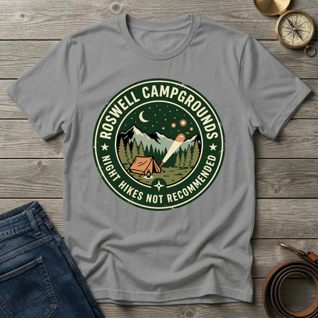 ROSWELL CAMPGROUNDS T-SHIRT
