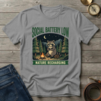 SOCIAL BATTERY LOW T-SHIRT