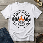 CAMPFIRES AND COLD MORNINGS T-SHIRT