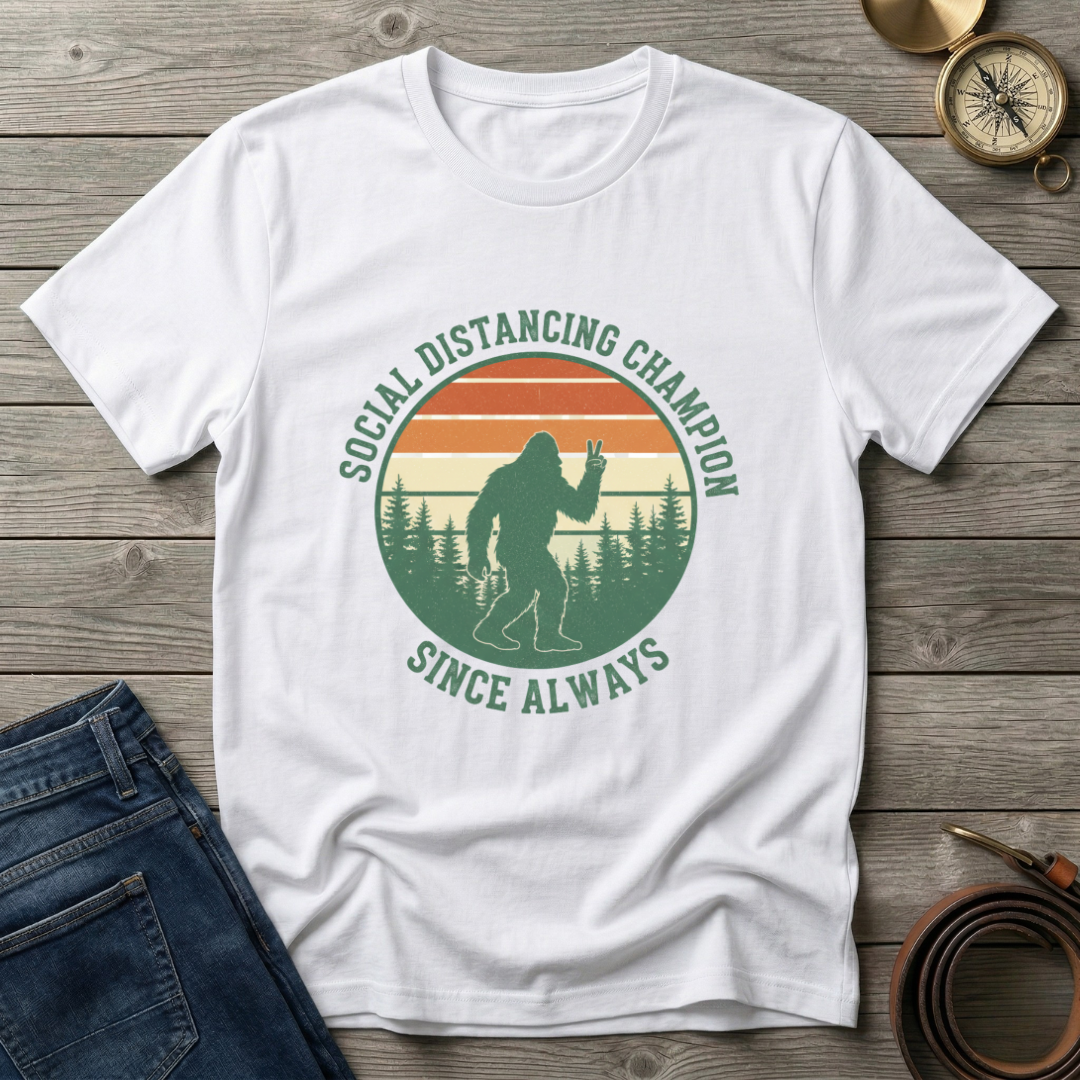 SOCIAL DISTANCING CHAPION T-SHIRT