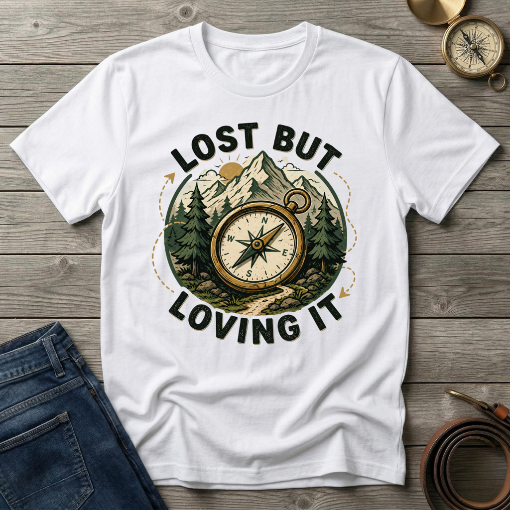 LOST BUT LOVING IT T-SHIRT