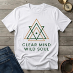 CLEAR MIND WILD SOUL T-SHIRT