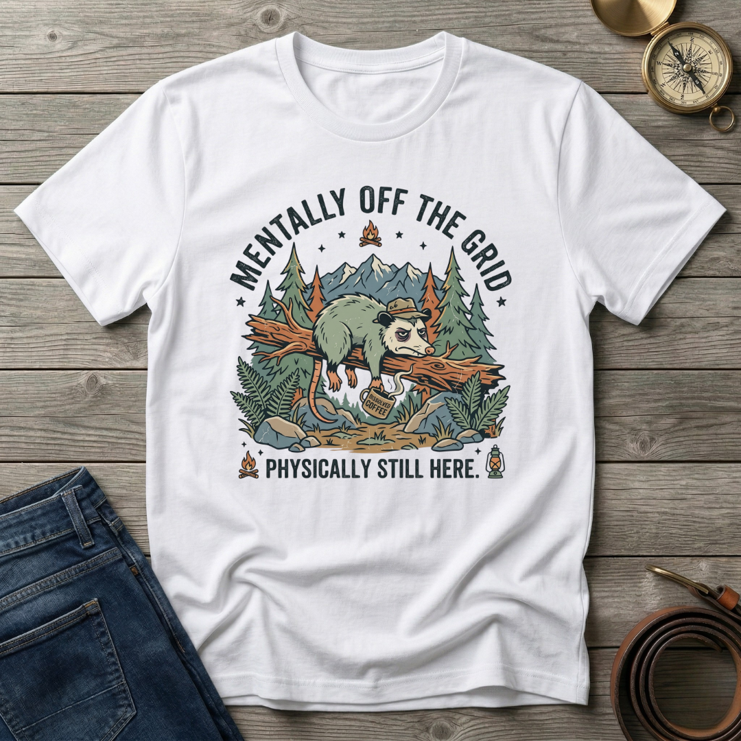 MENTALLY OFF THE GRID T-SHIRT