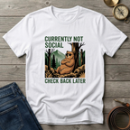 CURRENTLY NOT SOCIAL T-SHIRT