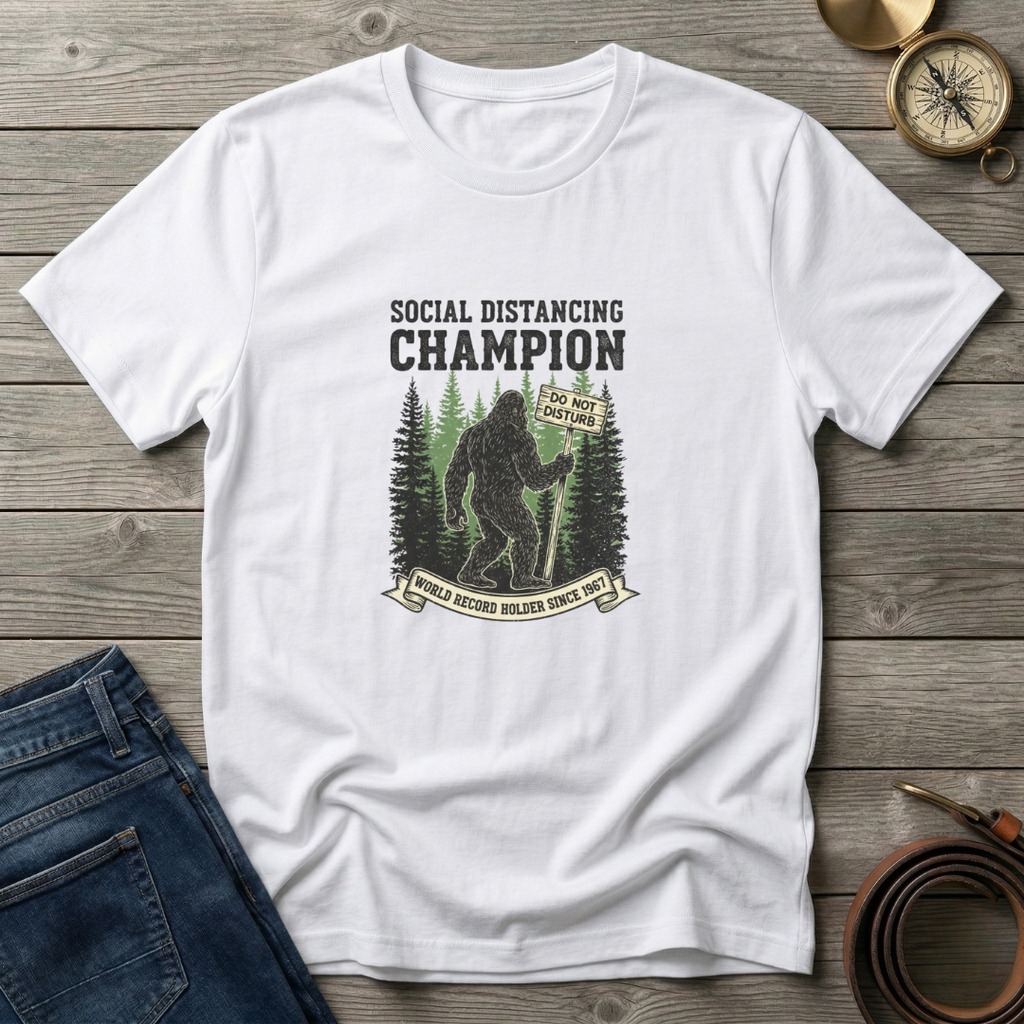 SOCIAL DISTANCING CHAMPION T-SHIRT