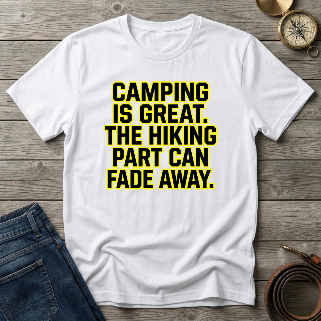 CAMPING IS GREAT T-SHIRT