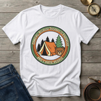 CAMPING IS MY THERAPY T-SHIRT
