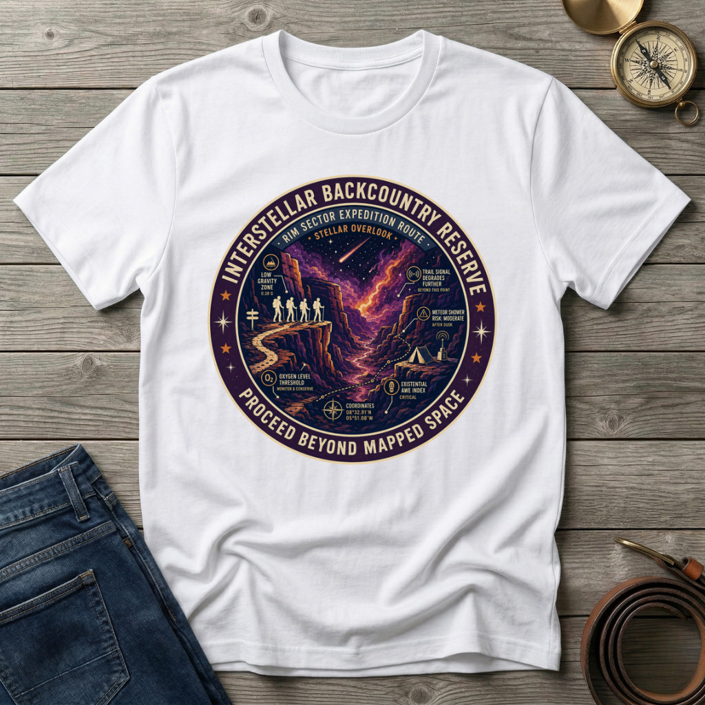 INTERSTELLAR BACKCOUNTRY T-SHIRT