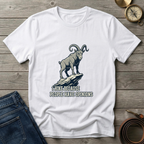 i HIKE BECAUES PEOPLE HAVE OPINIONS  T-SHIRT