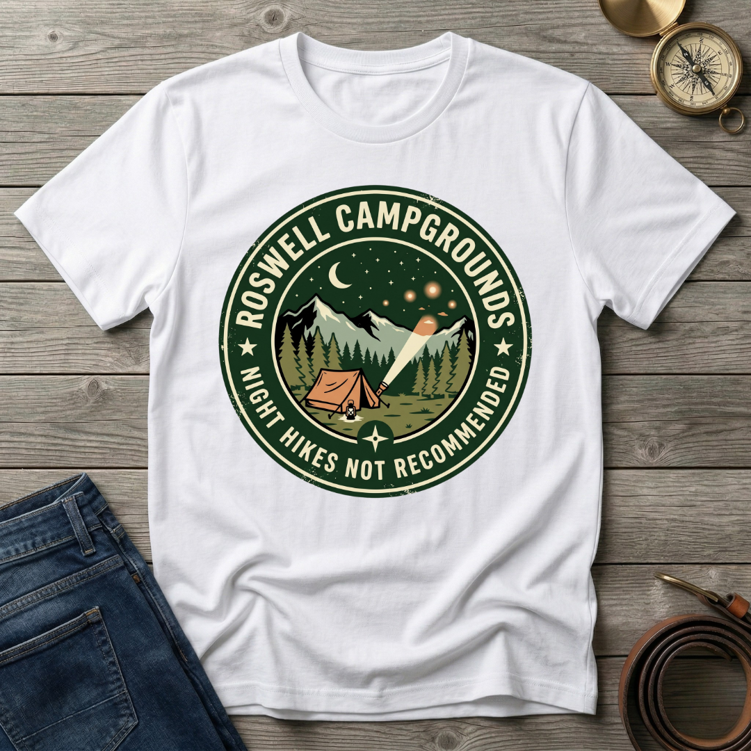 ROSWELL CAMPGROUNDS T-SHIRT