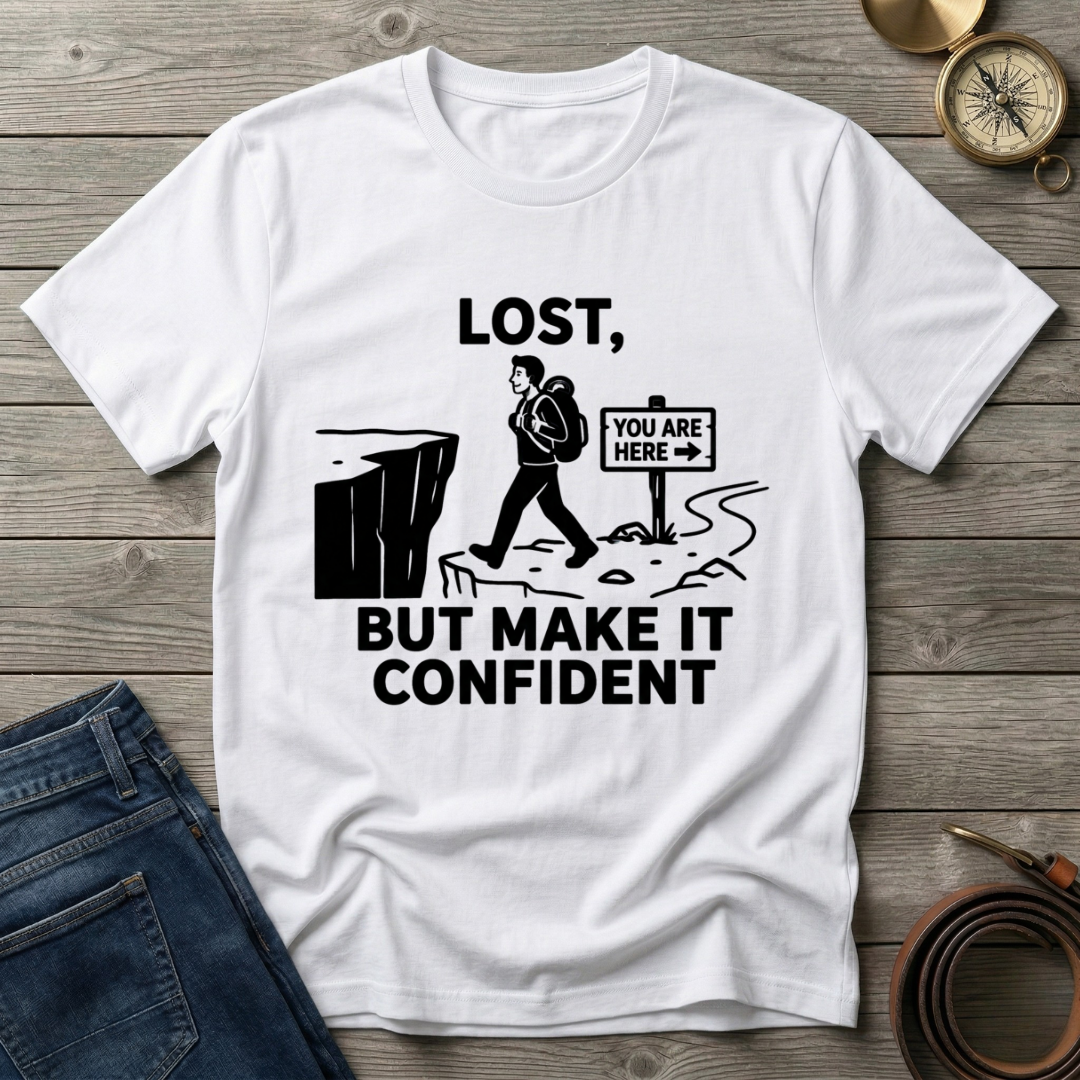 LOST BUT MAKE IT CONFIDENT  T-SHIRT