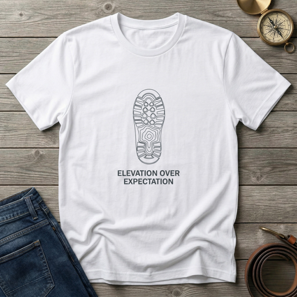 ELEVATION OVER EXPECTATION T-SHIRT