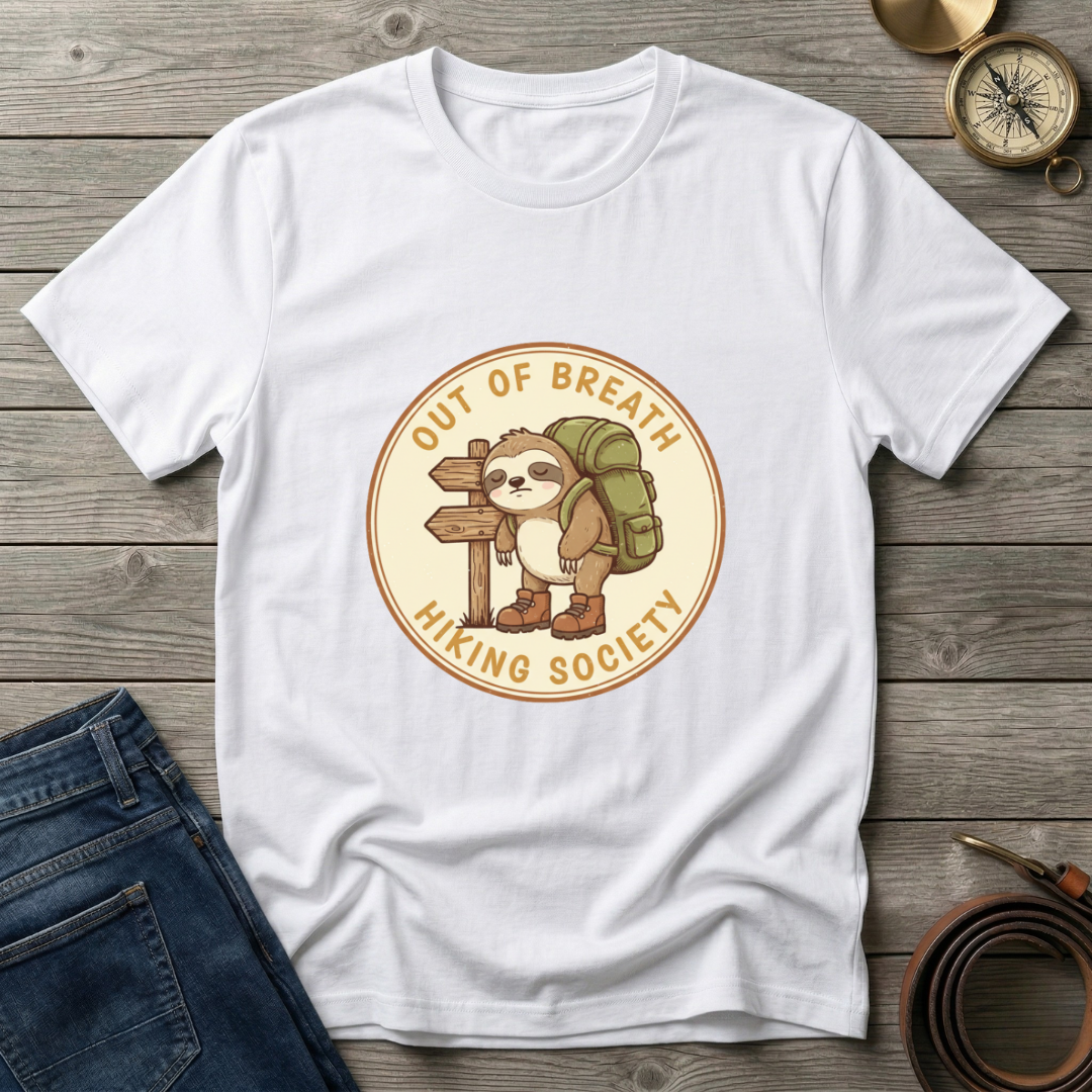 OUT OF BREATH HIKING T-SHIRT